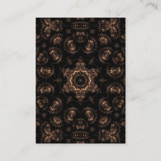 Carte De Visite Mandala de l'âge de bronze (Devant)