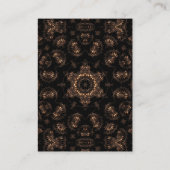 Carte De Visite Mandala de l'âge de bronze (Dos)