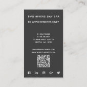 Carte De Visite Mandala du Temple Intérieur (Dos)