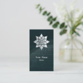 Carte De Visite Mandala grunge (Debout devant)