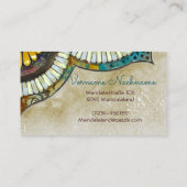 Carte De Visite Mandala Happiness (Dos)