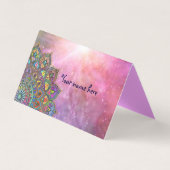 Carte De Visite Mandala Inde Style 1 (Devant)