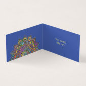 Carte De Visite Mandala Inde Style 1 (Intérieur)