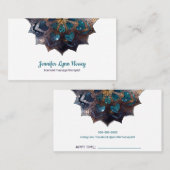 Carte De Visite Mandala LMT| Yoga (Devant / Derrière)