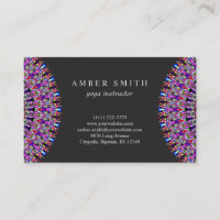 Mandala magique coloré