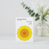 Carte De Visite Mandala Motif 017 (Debout devant)