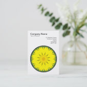 Carte De Visite Mandala Motif 018 (Debout devant)