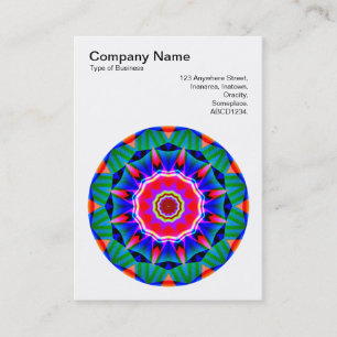 Carte De Visite Mandala Motif 026
