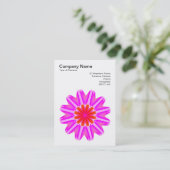 Carte De Visite Mandala Motif 04 (Debout devant)