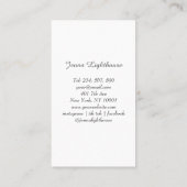 Carte De Visite Mandala simple (Dos)