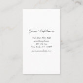 Carte De Visite Mandala simple (Dos)