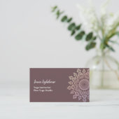 Carte De Visite mandala spécifique au client (Debout devant)