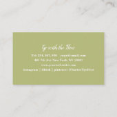 Carte De Visite mandala spécifique au client (Dos)