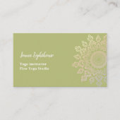 Carte De Visite mandala spécifique au client (Devant)