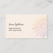 carte de visite mandala spécifique client (Devant)