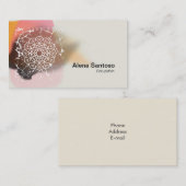 Carte de visite Mandalas (Devant / Derrière)