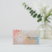 Carte de visite Mandalas (Debout devant)