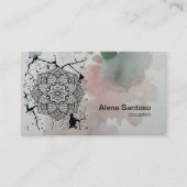 Carte de visite Mandalas (Devant)