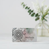 Carte de visite Mandalas (Debout devant)