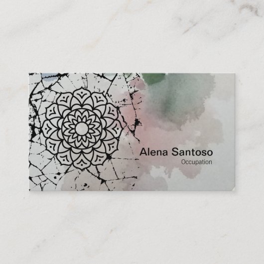 Carte de visite Mandalas (Devant)