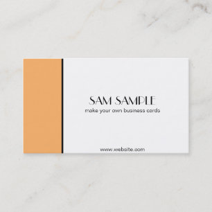 Carte De Visite Mandarine