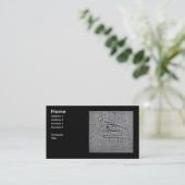 CARTE DE VISITE MANDAT DE DÉPÔT (Debout devant)