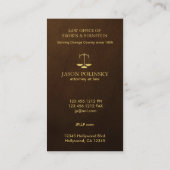 Carte De Visite Mandataire classique (Dos)