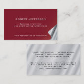 Carte De Visite Mandataire de consultation d'immobiliers de 32 (Devant / Derrière)