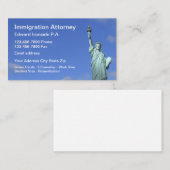 Carte De Visite Mandataire de loi d'immigration (Devant / Derrière)