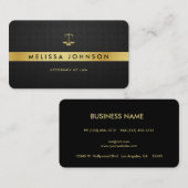 Carte De Visite Mandataire moderne élégante professionnelle de (Devant / Derrière)