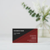 Carte De Visite Mandataire professionnelle (Debout devant)
