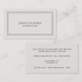 Carte De Visite Mandataire professionnelle et moderne (Devant / Derrière)