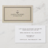 Carte De Visite Mandataire professionnelle et moderne (Devant / Derrière)