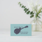 Carte De Visite Mandoline de Bluegrass - toute la percussion que (Debout devant)