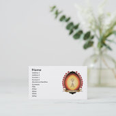 Carte De Visite Mandorla par radio amateur (Debout devant)