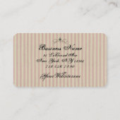 Carte De Visite Mangeons du gâteau (plus d'options) - (Dos)