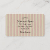 Carte De Visite Mangeons du gâteau (plus d'options) - (Dos)