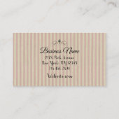 Carte De Visite Mangeons du gâteau (plus d'options) - (Dos)