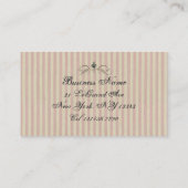 Carte De Visite Mangeons le gâteau (plus d'options) - (Dos)