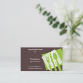 Carte de visite Manger en Kiwi (Debout devant)