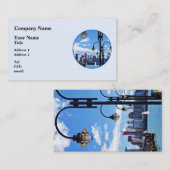 Carte De Visite Manhattan NY - Skyline Du Liberty State Park (Devant / Derrière)