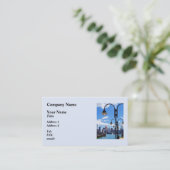 Carte De Visite Manhattan NY - Skyline Du Liberty State Park (Debout devant)
