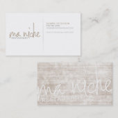 Carte De Visite Maniche - Shawn (Devant / Derrière)