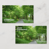 Carte De Visite Manière de cycle (Devant / Derrière)