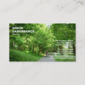 Carte De Visite Manière de cycle (Dos)