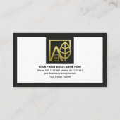 Carte De Visite Manipulateur de paysages créatifs de cadres de bor (Dos)