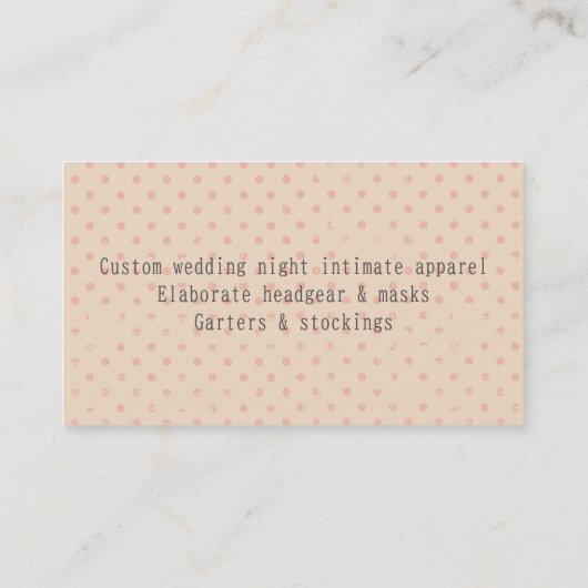 Carte De Visite mannequin mannequin mannequin mannequin couture vi (Dos)