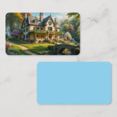 Carte De Visite Mansion du Signet de moment capturé parfait (Devant / Derrière)