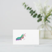 CARTE DE VISITE MANTIS SHRIMP (Debout devant)