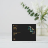 Carte de visite mantra (Debout devant)
